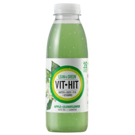 VIT HIT Lean & Green Apple & Elderflower 12x500ml